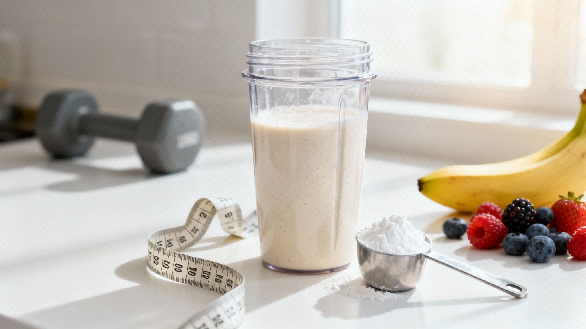 Abnehmen mit Proteinpulver: Wie du es schaffst und worauf es ankommt