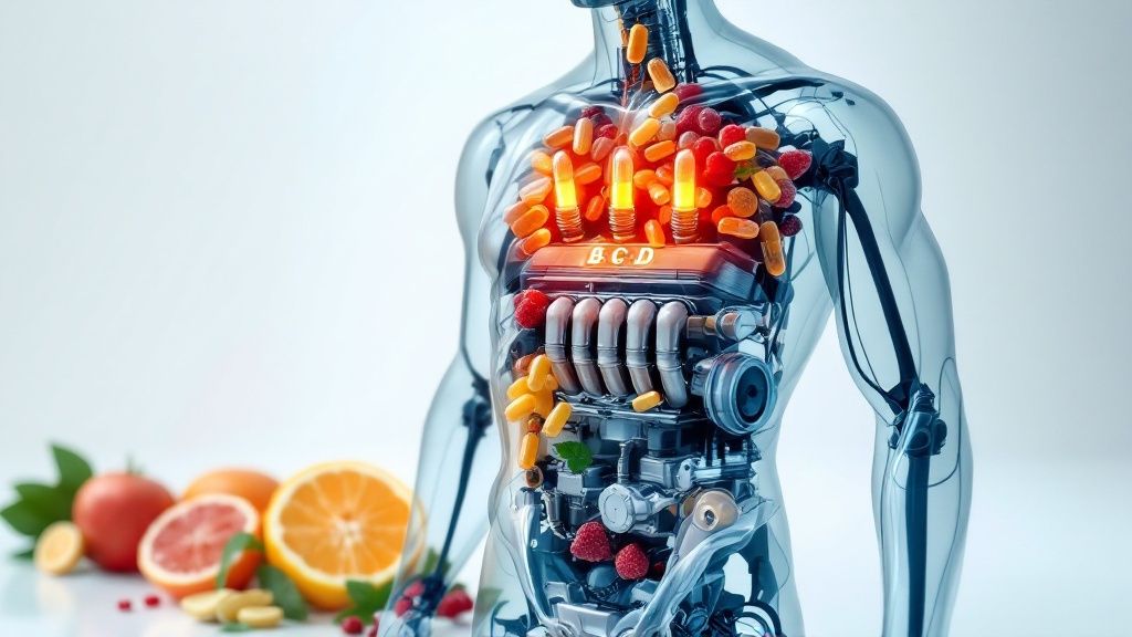 Vitamine beim Abnehmen als Stoffwechsel-Booster nutzen