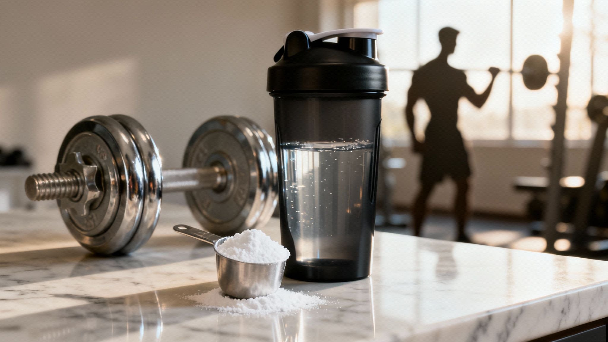 Kreatin zum Abnehmen: Wie du es clever für deine Diät nutzt