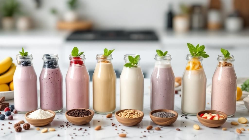Bester Eiweißshake ohne Zucker: 7 Rezepte & Produkte 2025