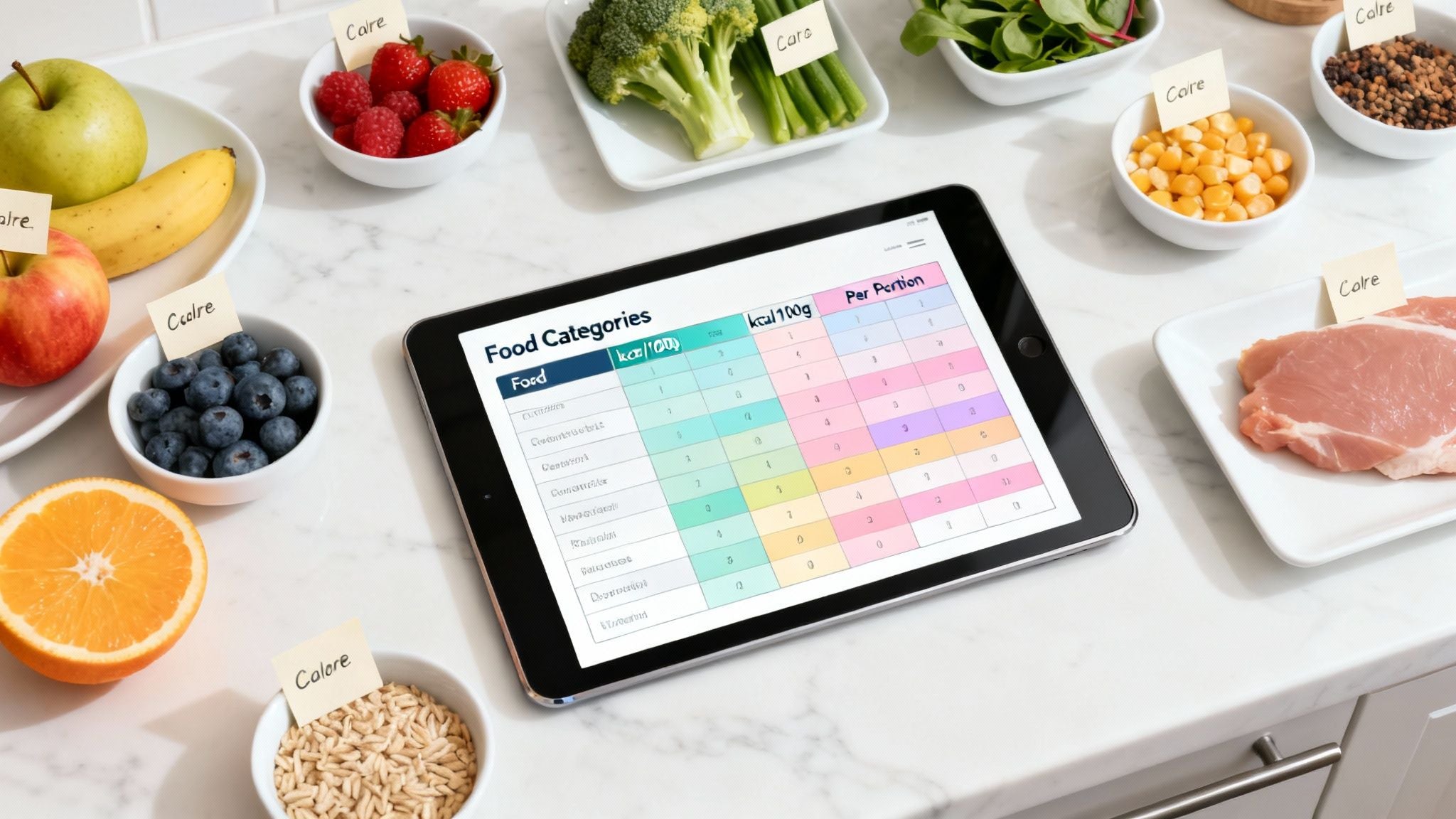 Kalorientabelle zum Abnehmen: Dein Leitfaden für nachhaltigen Erfolg