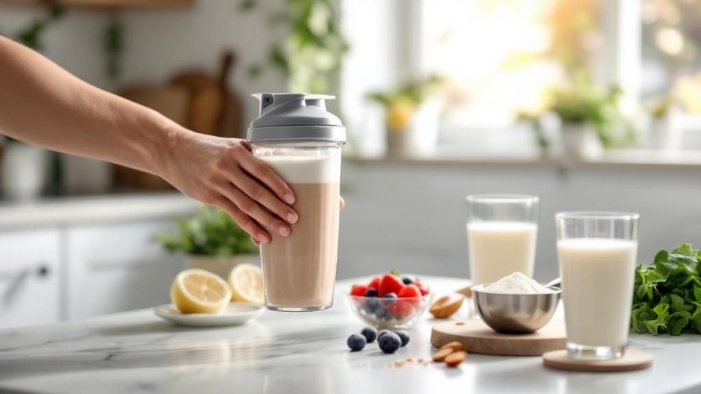 Protein-Shakes zum Abnehmen: Wie du sie wirklich clever nutzt