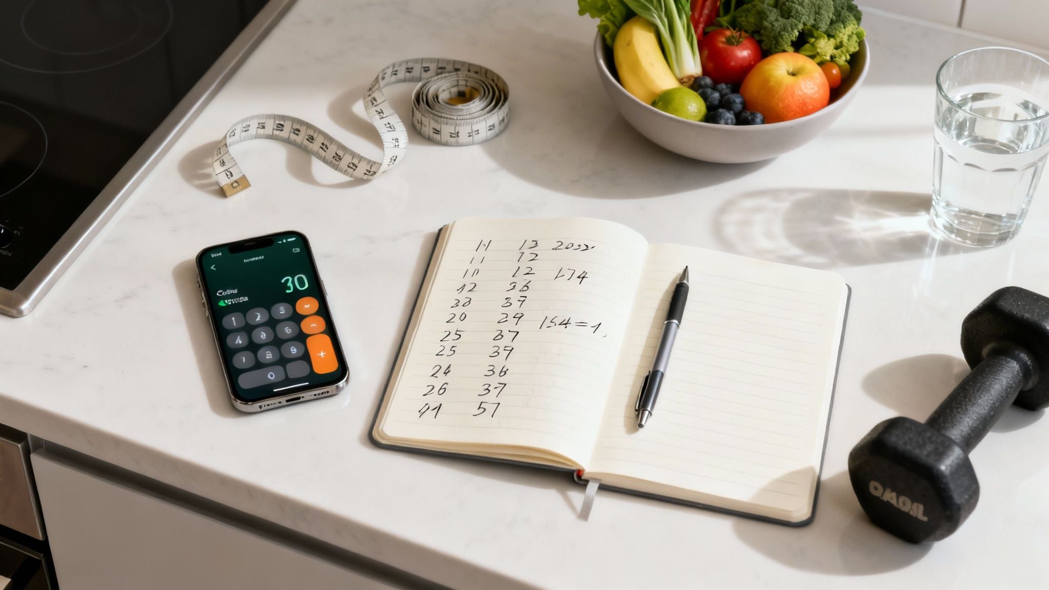 Wieviel Kalorien am Tag um abzunehmen? Dein Rechner zum Erfolg