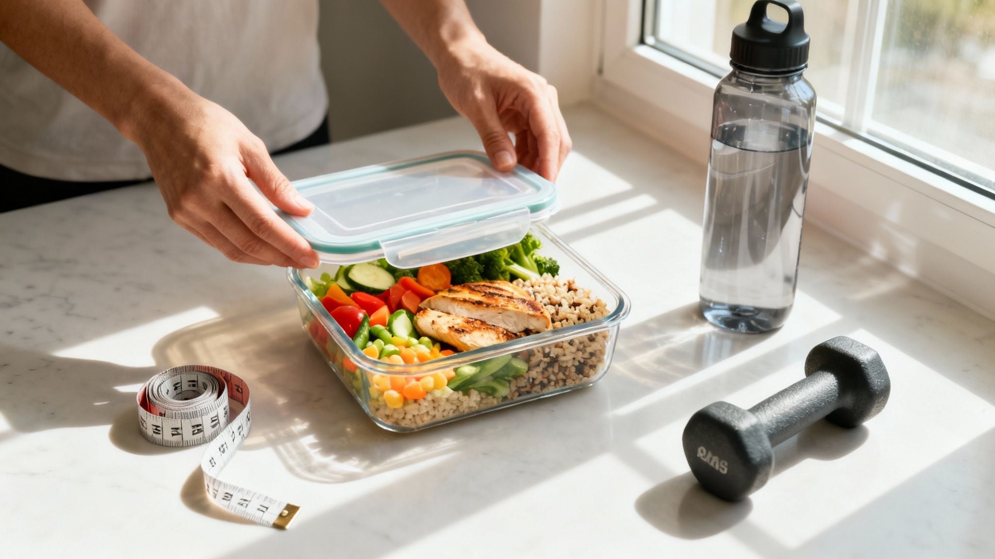 Wie kann man schnell abnehmen und gesund bleiben?