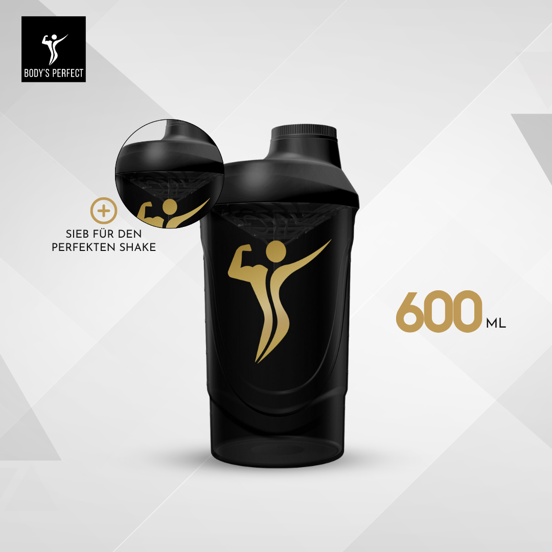 PREMIUM SHAKER Schwarz 600ml