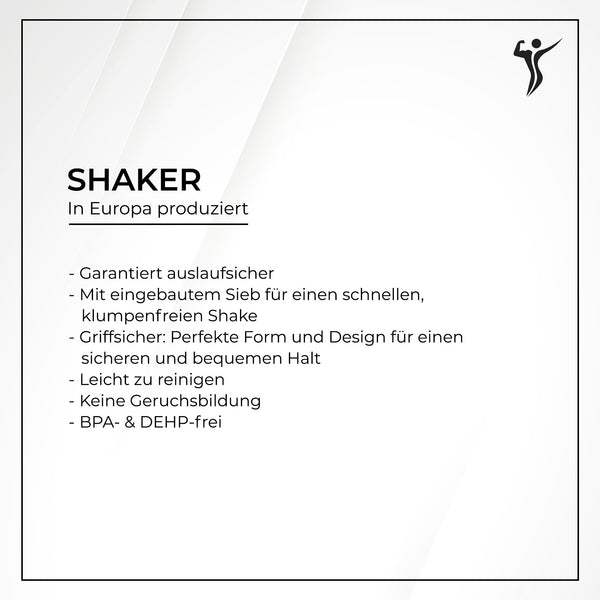 Shaker weiß 500ml